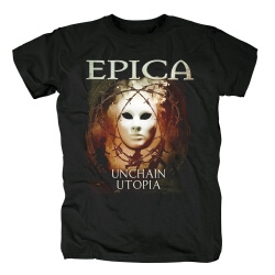 Epica Unchain Utopia Tee Shirts Netherlands Metal T-Shirt