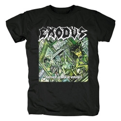Tricouri Exodus Cămașe cu bandă metalică din Marea Britanie