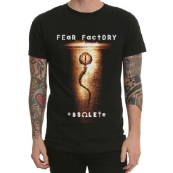 Fear Factory dài tay áo T-Shirt Rock Music Team kim loại 