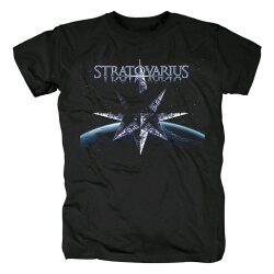 Finland Hard Rock Metal Graphic Tees Stratovarius Band T-Shirt