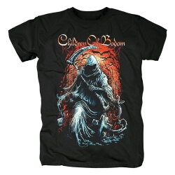 フィンランドメタルグラフィックティーChildren Of Bodom Band Tシャツ