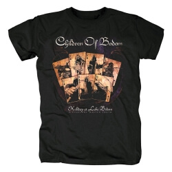 フィンランドメタルグラフィックティーChildren Of Bodom Tシャツ