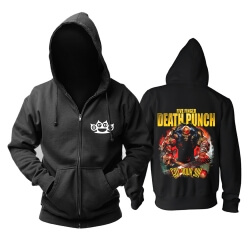 Five Finger Death Punch GOT YOUR Your Six DATEBACK Cămașă de transpirație metal Rock Hoodie