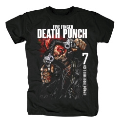 Five Finger Death Punch Justice For None Tshirts California Hard Rock T-Shirt