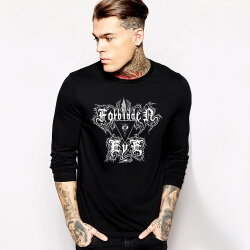 Người nước ngoài Rock Band Long Sleeve Tshirt for Men