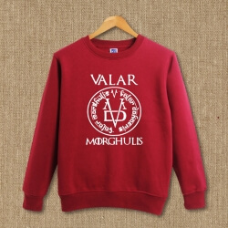 Game of Thrones Alle mænd skal dø Pullover hættetrøje