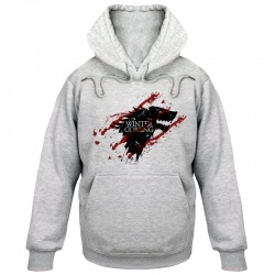 Oyun Thrones Hoody Evi Stark Kanlı Kurt Hoodie