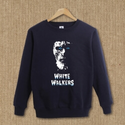 Pullover blanc des marcheurs Game of Thrones Le sweat à capuche Night King