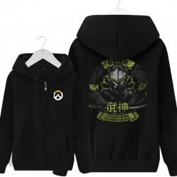 Gengi hoodie Blizzard overwatch zwarte rits trui voor jonge