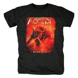 Germany Accept Band T-Shirt Metal Rock Shirts