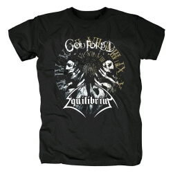 T-shirt Cool Equilibrium en t-shirt noir et noir