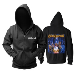 Felpa con cappuccio punk rock in metallo hard rock con cappuccio Guardian Blind Guardian