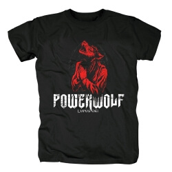 Tyskland Metal Graphic Tees Powerwolf T-Shirt