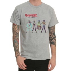 เกม Gorillaz 8Bit Printing T-Shirts