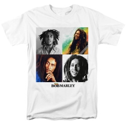 T gráficos Marley Bob Camiseta