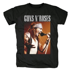 T-shirt da faixa dos rosas do N das armas nós camisetas