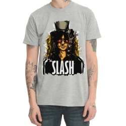 Guns N 'Roses Slash chemise Gris