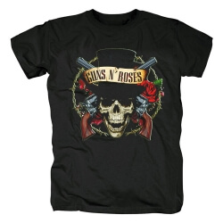 Guns N' Roses T-Shirt Us Skull Rock Band Shirts