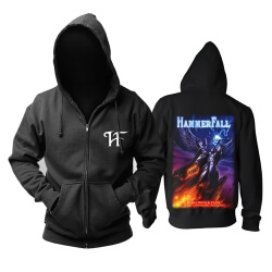 Hammerfal Hoodie Sweden Metal Punk Rock Tişörtü