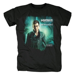 Hardwell Camisetas T-shirt da rocha do DJ