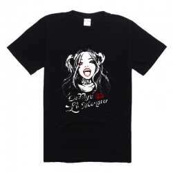 Camisa pequena do monstro do paizinho de Harley Quinn