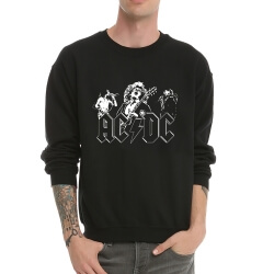 Heavy Metal AC DC Band Sweatshrit Crew Neck