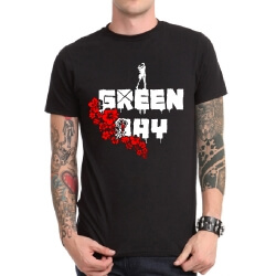 Gençlik için Ağır Metal Yeşil Gün Tshirt