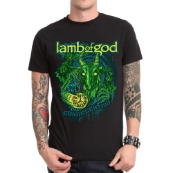 Heavy Metal Lamb Of God T Shirt Black Mens Tee