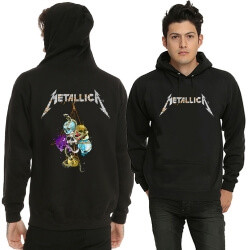 Sweat à capuche en métal épais Metallica Band Sweat noir XXL