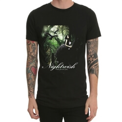 Heavy Metal Nightwish Band เครื่องแต่งกายสีดำ