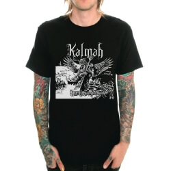 T-shirt de Kalmah de bande de Rock en métal lourd