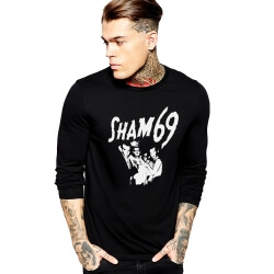 Heavy Metal Sham 69 Long Sleeve Tee Shirt 