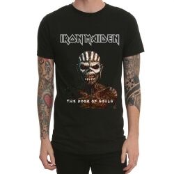 Ağır Metal T-shirt Siyah demir kızlık Tee