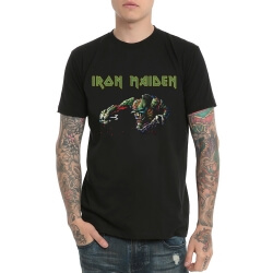 Heavy Rock Band Iron Maiden T-shirt