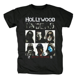 Ölü Tişörtün Hollywood Undead Günü Metal Rock Tişörtleri