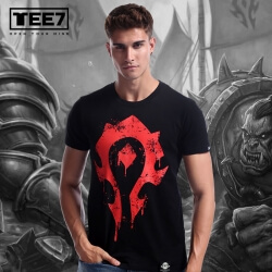 Maglietta con logo dell'Orda di World of Warcraft Maglietta Blizzard WOW For the Horde