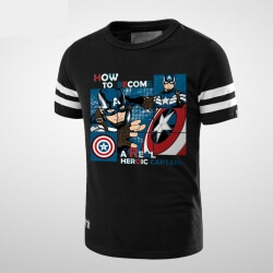 How To Become A Real Heroic Captain America T Shirt