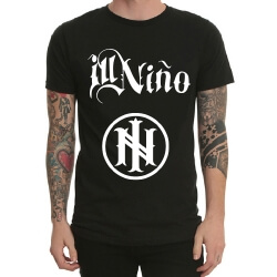 Tee-shirt III Nino Rock Band T-shirt noir en métal lourd