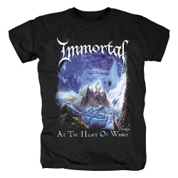 Immortal Tee Shirts Norway Metal Rock T-Shirt