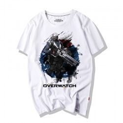  T-shirt Soldier 76 stampate a inchiostro