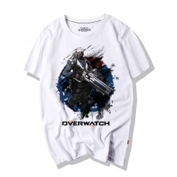  Ink print Soldier 76 T-Shirts