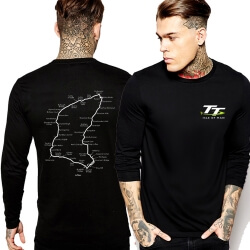 Isle of Man logo Long Sleeve Tshirt