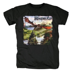 Italy Metal Band Tees Rhapsody T-Shirt