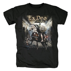 이탈리아 메탈 펑크 락 그래픽 티셔츠 Ex Deo T-Shirt