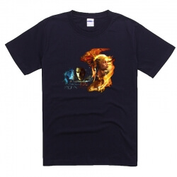 Jon Snow 및 Daenerys Targaryen T 셔츠