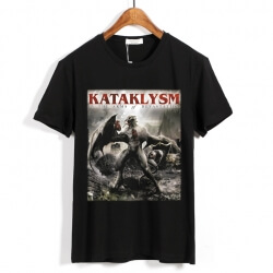 T-shirt do punk rock do metal de Canadá da faixa do Kataklysm