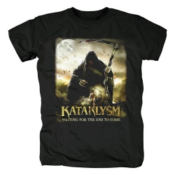 T-shirt Kataklysm Canada Chemises de groupe de punk rock