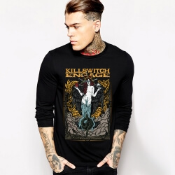 남성을위한 Killswitch Engage 긴 소매 티셔츠