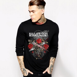 Killswitch Engage T-Shirt Rock Music Team Long Sleeve Tee