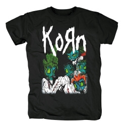 Korn 밴드 티 California Metal Punk Rock 티셔츠